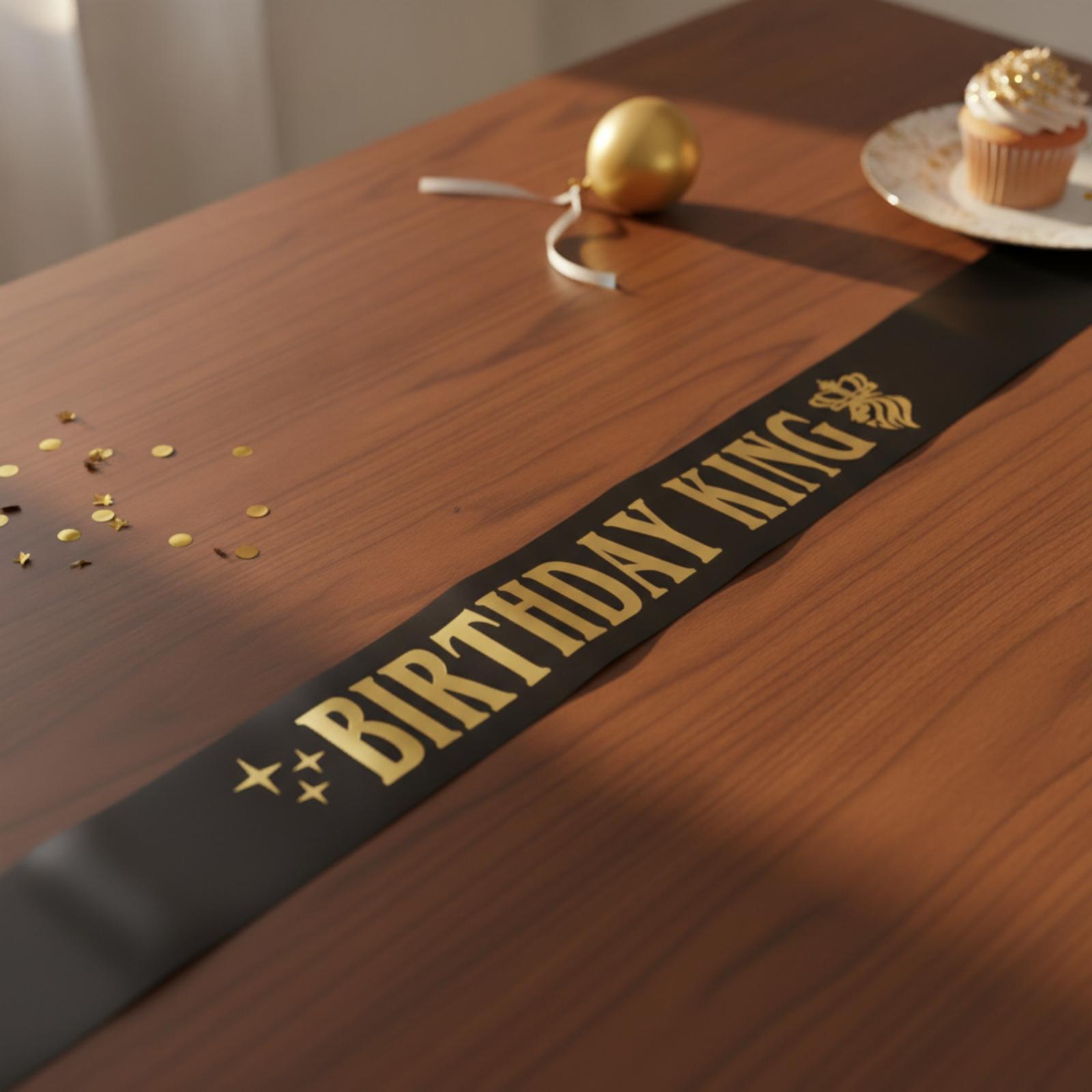 Birthday Sash Glitter - Корона для дня рождения в стиле