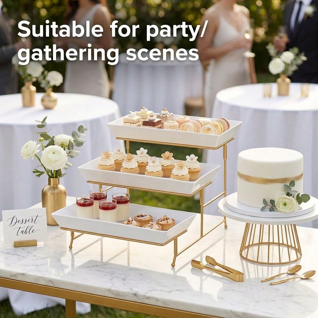 Cupcake Stand Tier - BLAGEPORT, 1 шт., 3-ярусная подставка для