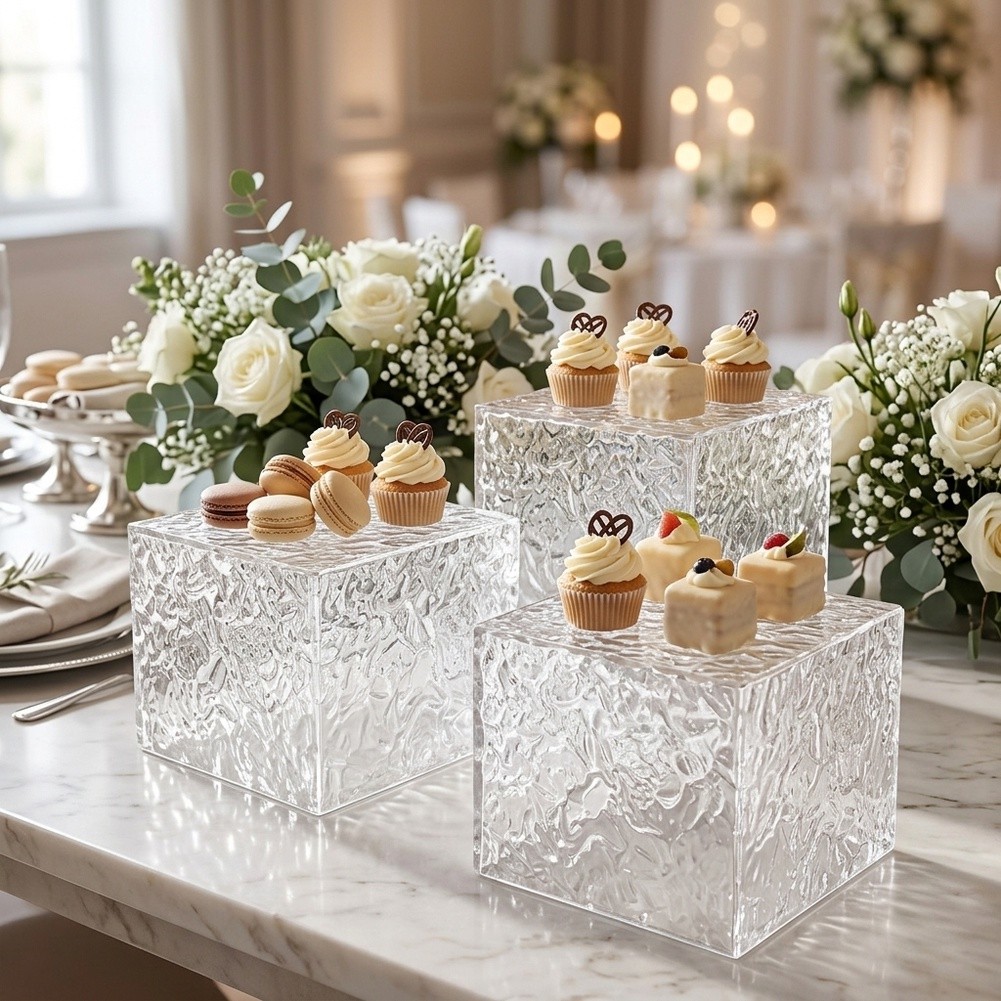 Многоярусная прозрачная подста – обзор и цена Cupcake Stand Tier
