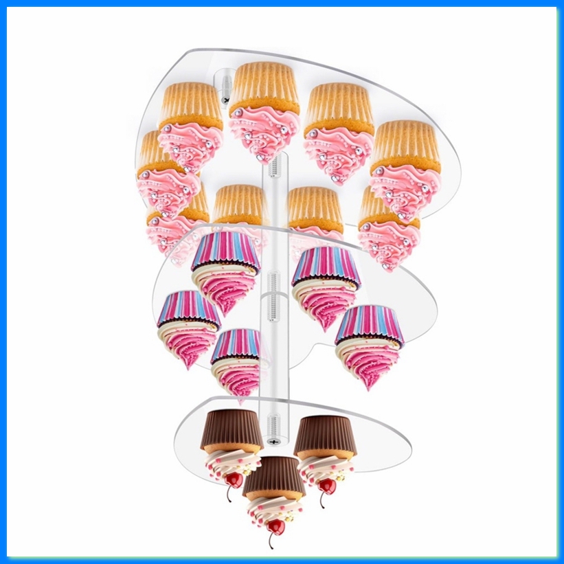 Трехуровневая подставка для ке – обзор и цена Cupcake Stand Tier