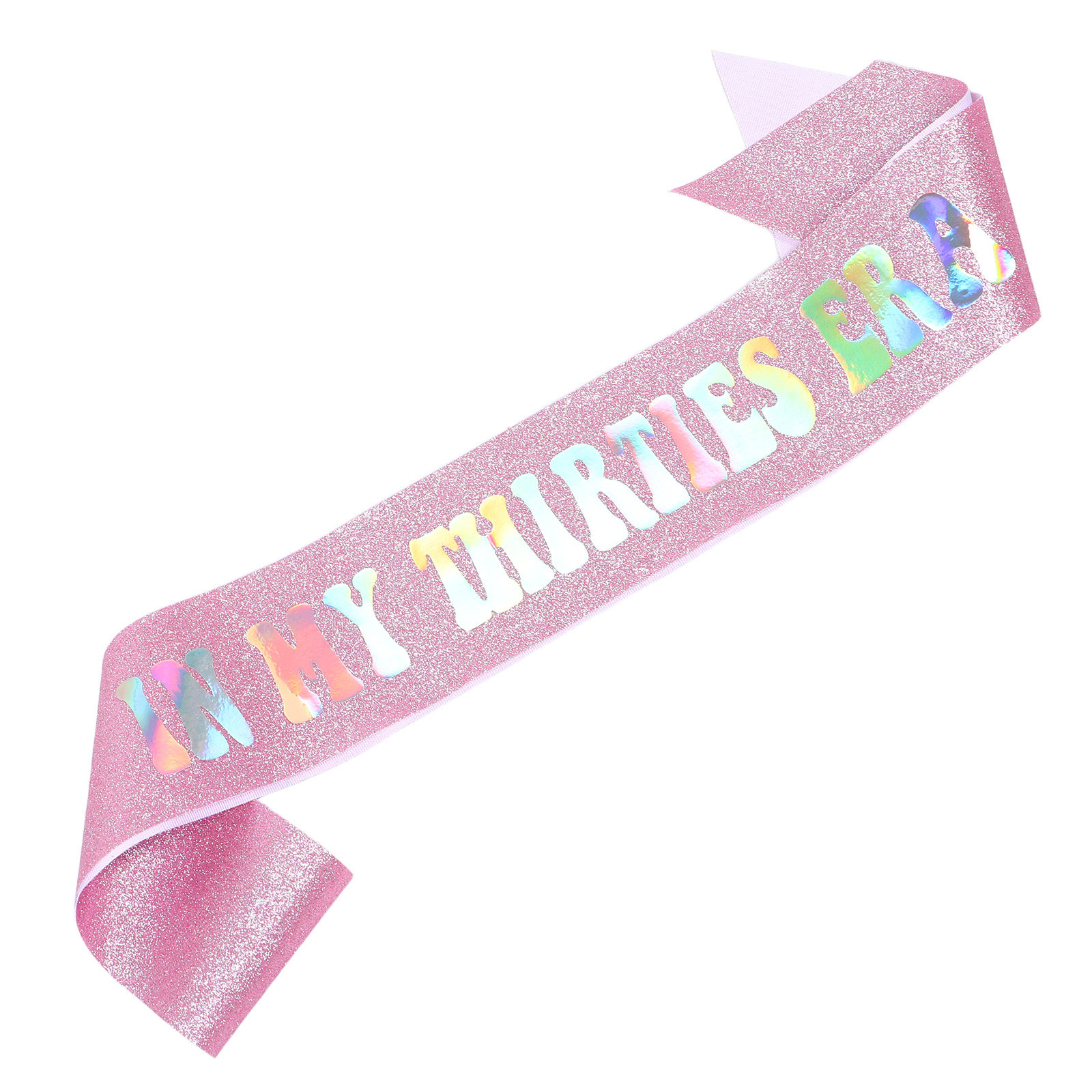 Женская праздничная лента на п – обзор и цена Birthday Sash Glitter